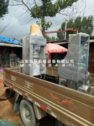 广东湛江雷州订购的不锈钢材质全自动液压榨油机已发出