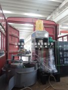 湖南衡阳市客户订购的茶籽榨油设备已发出