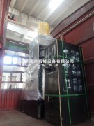 安徽蚌埠新材料公司购买的新型全自动双桶榨油机已发出
